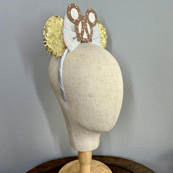 Mickey Pretzel Minnie Ears | Disney World-Inspired Mouse Ears Headband - Picture 5 of 5